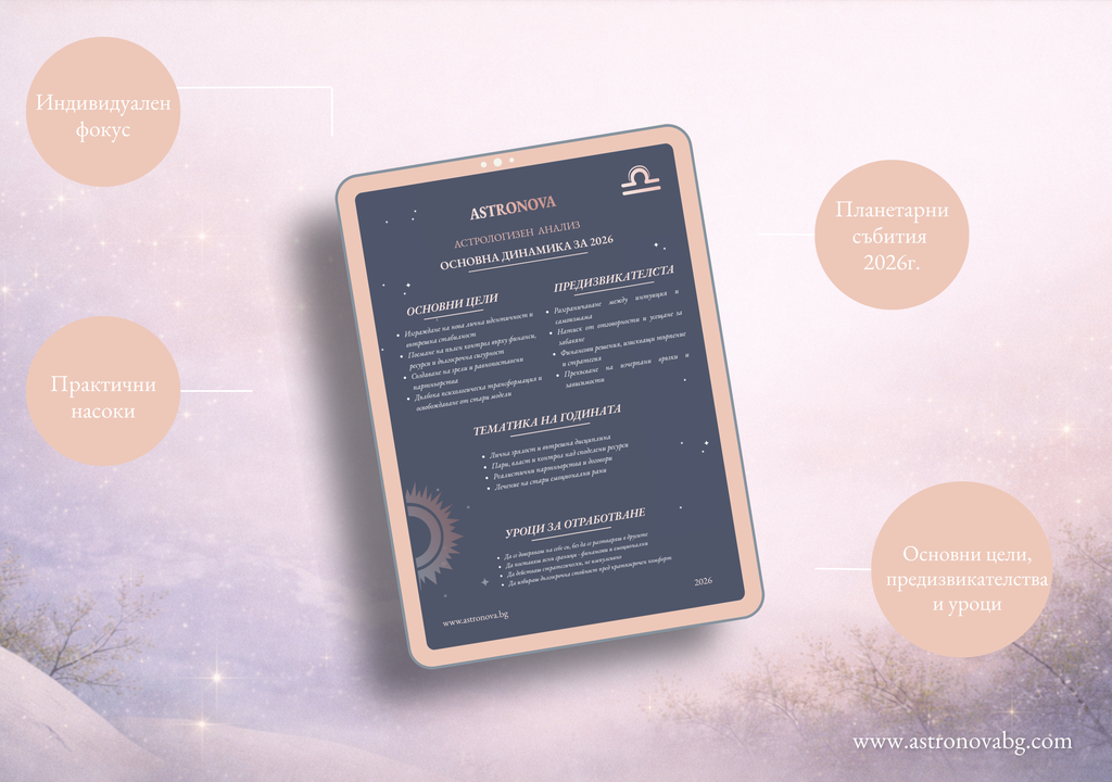 Персонален астрологичен анализ за 2026г.